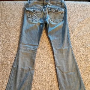 2 classic jeans(lucky brand and miss me)